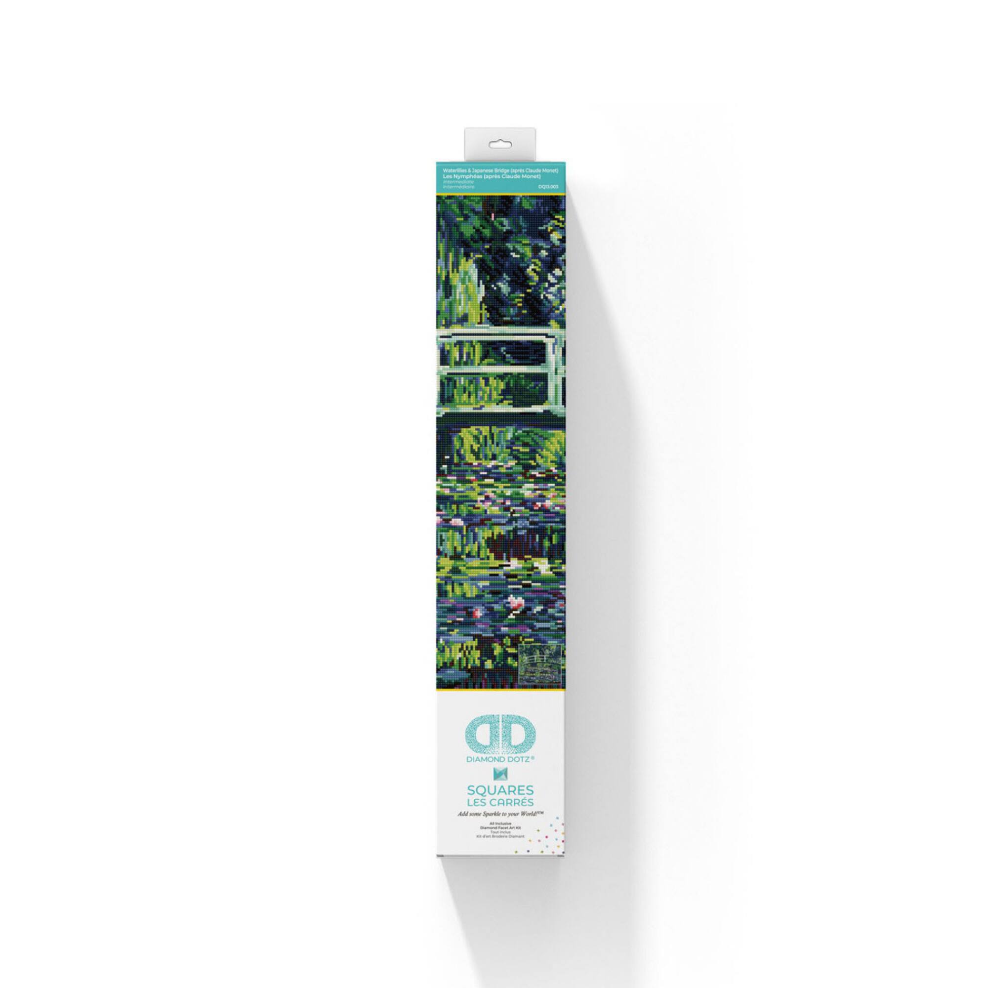 Diamond Dotz® Intermediate Water Lilies and Japanese Bridge Diamond Art Painting Kit